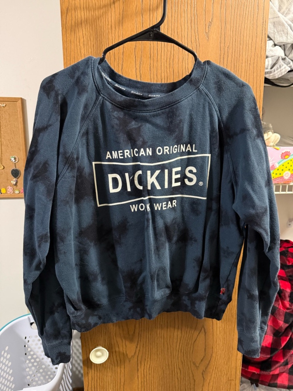 Dickies Navy Logo Pullover Sweatshirt